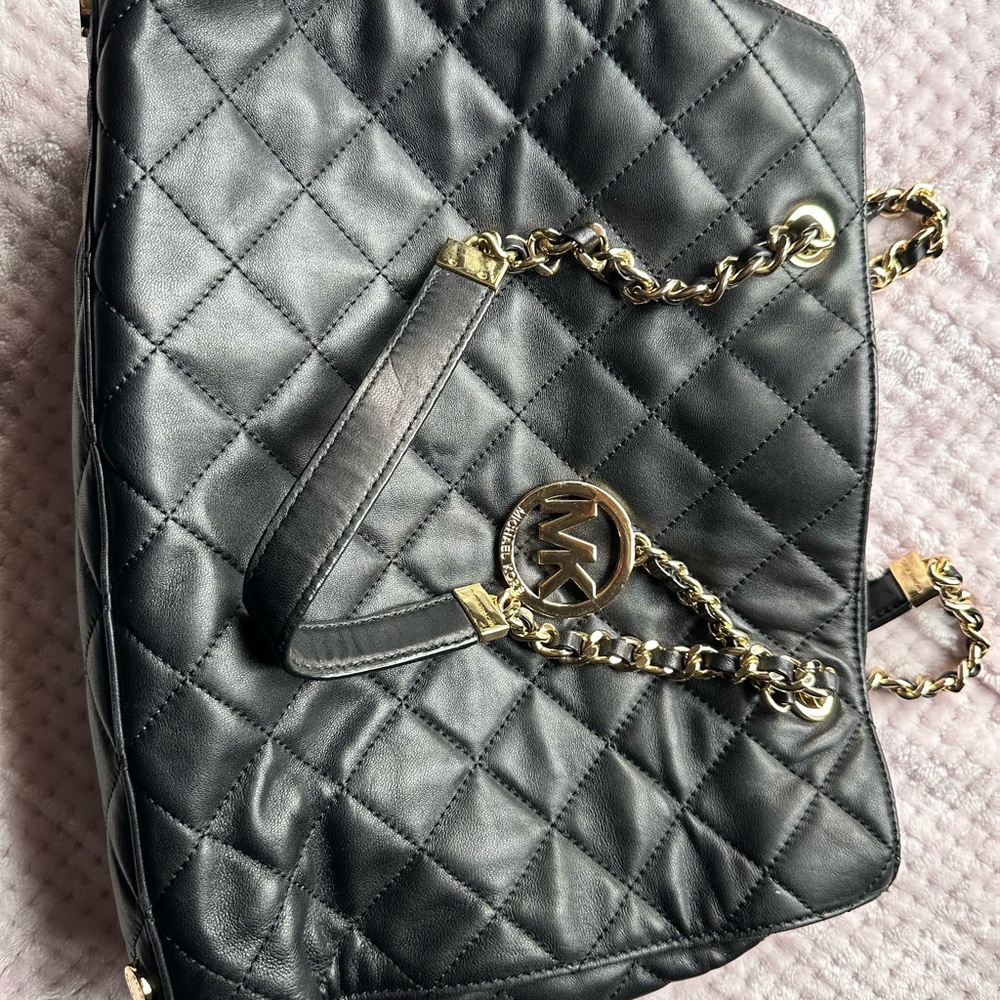 Michael lord quilted handbag